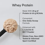 Sports Research Proteína de suero de leche – Nutrición deportiva aislada de suero en polvo para construcción muscular magra y recuperación de entrenamiento – Bolsa de 5 libras en polvo de proteína a