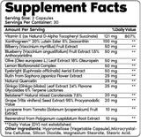 Suplemento Complejo de apoyo para la visión  vitamina E 60u