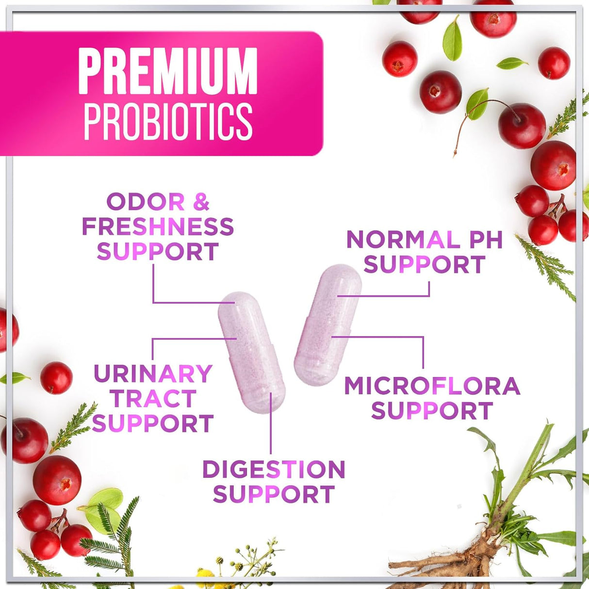 Hello Lovely! Probióticos formulados para mujeres 16 cepas