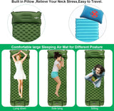 Colchón Inflable Ultraligero con Bomba Incorporada para Camping