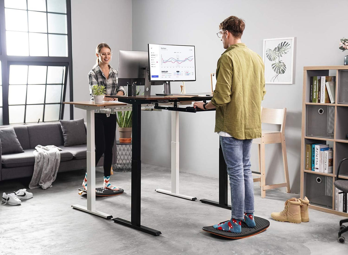Mat de Pie de Pie FEZIBO con Bar Antifatiga y Balance Ergónomico