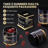 Gomitas de Shilajit Himalayo con Ashwagandha, 60u