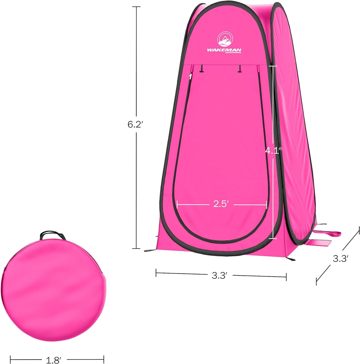 Tienda Emergente - Ducha Privada, Vestidor o Baño Portátil