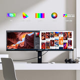 Monitor ultraancho 44C1G de 43.8 pulgadas WFHD Packard Bell