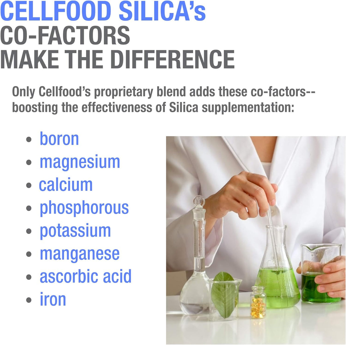 Suplementos Fórmula antienvejecimiento sílice esencial 4 oz