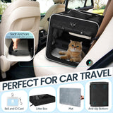 Transportadora Extra Grande para Gatos Petskd, 5 Ventanas, 55LBS