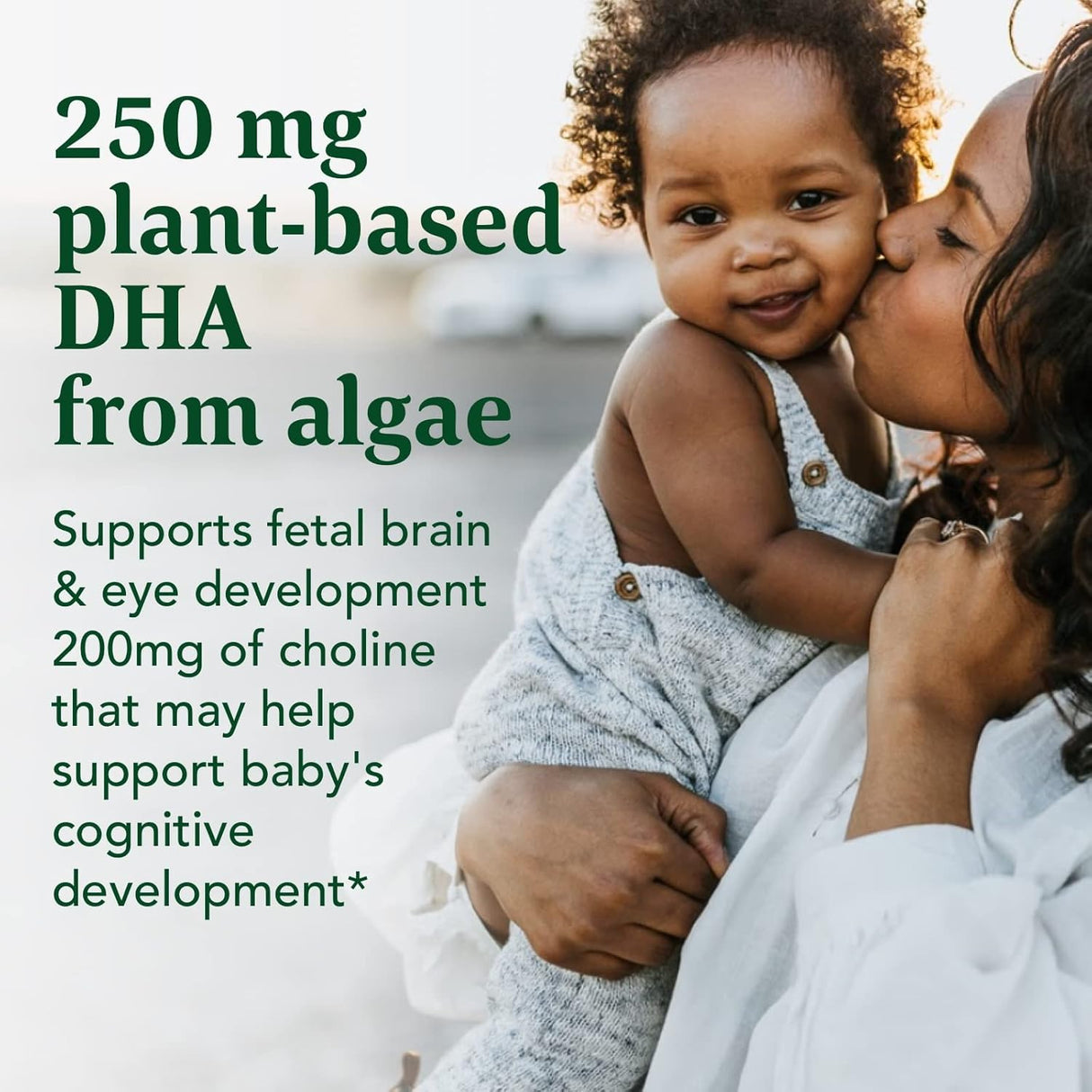 Suplemento Baby & Me 2 DHA prenatal  y colina vegano 60 und