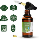 Aceite de Orégano Orgánico  Suplementos Herbales Veganos
