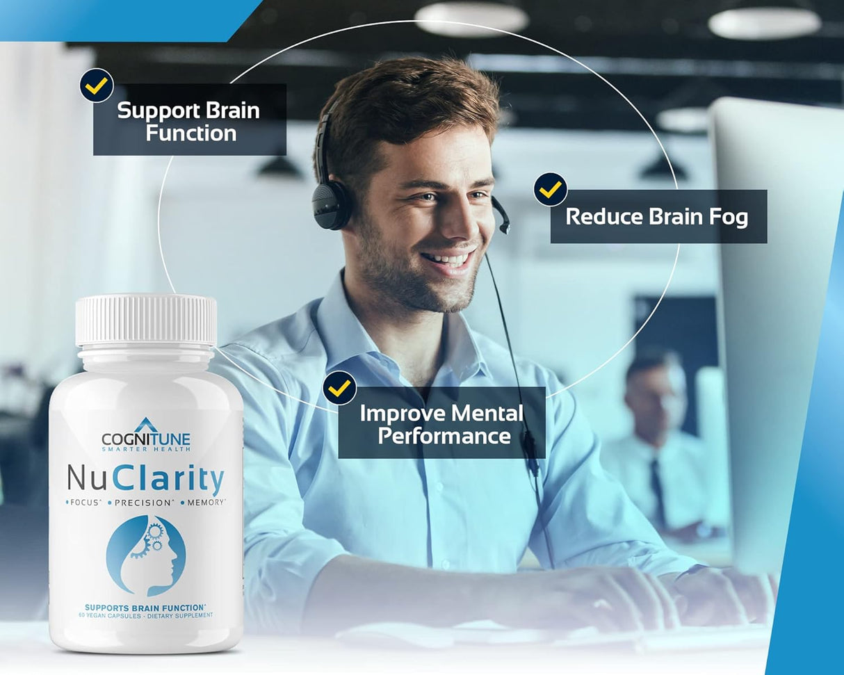 Suplemento Nootrópico Cerebral - Enfoque, Energía, Memoria