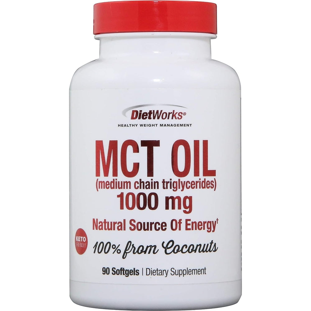 Suplemento Cápsulas de aceite Mct para quemar grasa  90 unid