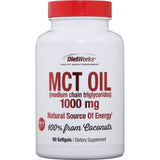 Suplemento Cápsulas de aceite Mct para quemar grasa  90 unid