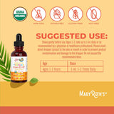 Suplemento Líquido D3 K2 | Vegano, Non-GMO, Gluten Free | 1 Fl Oz