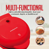 Mini Waffle Maker OVENTE 550W Antiadherente WM215R