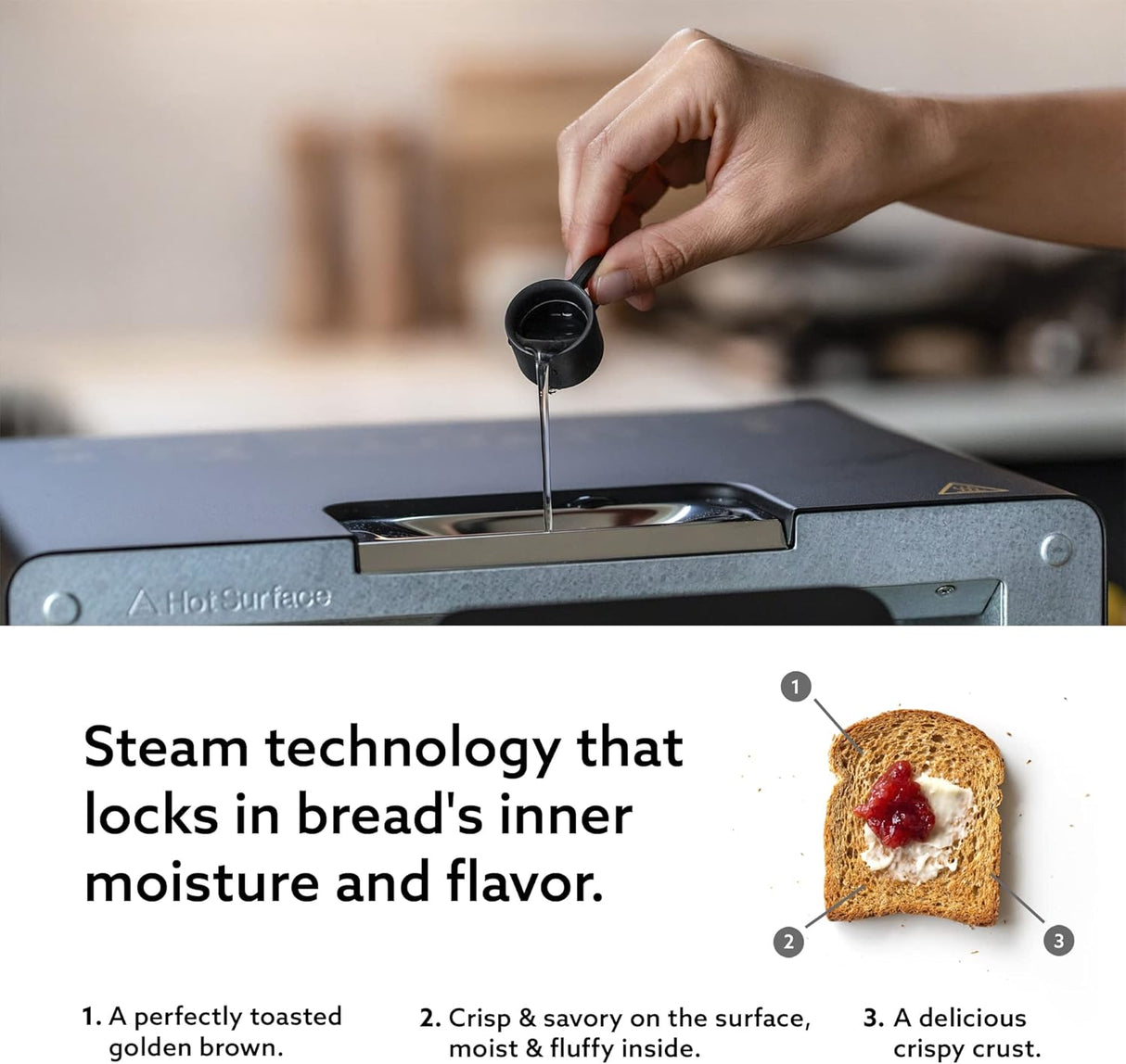 BALMUDA La tostadora | Pan de sándwich, pan artesanal, pizz
