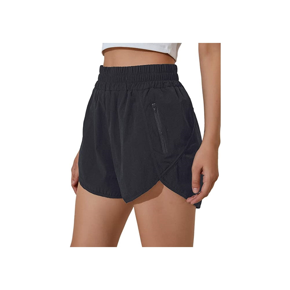 Shorts cortos y elásticos de cintura alta talla XS