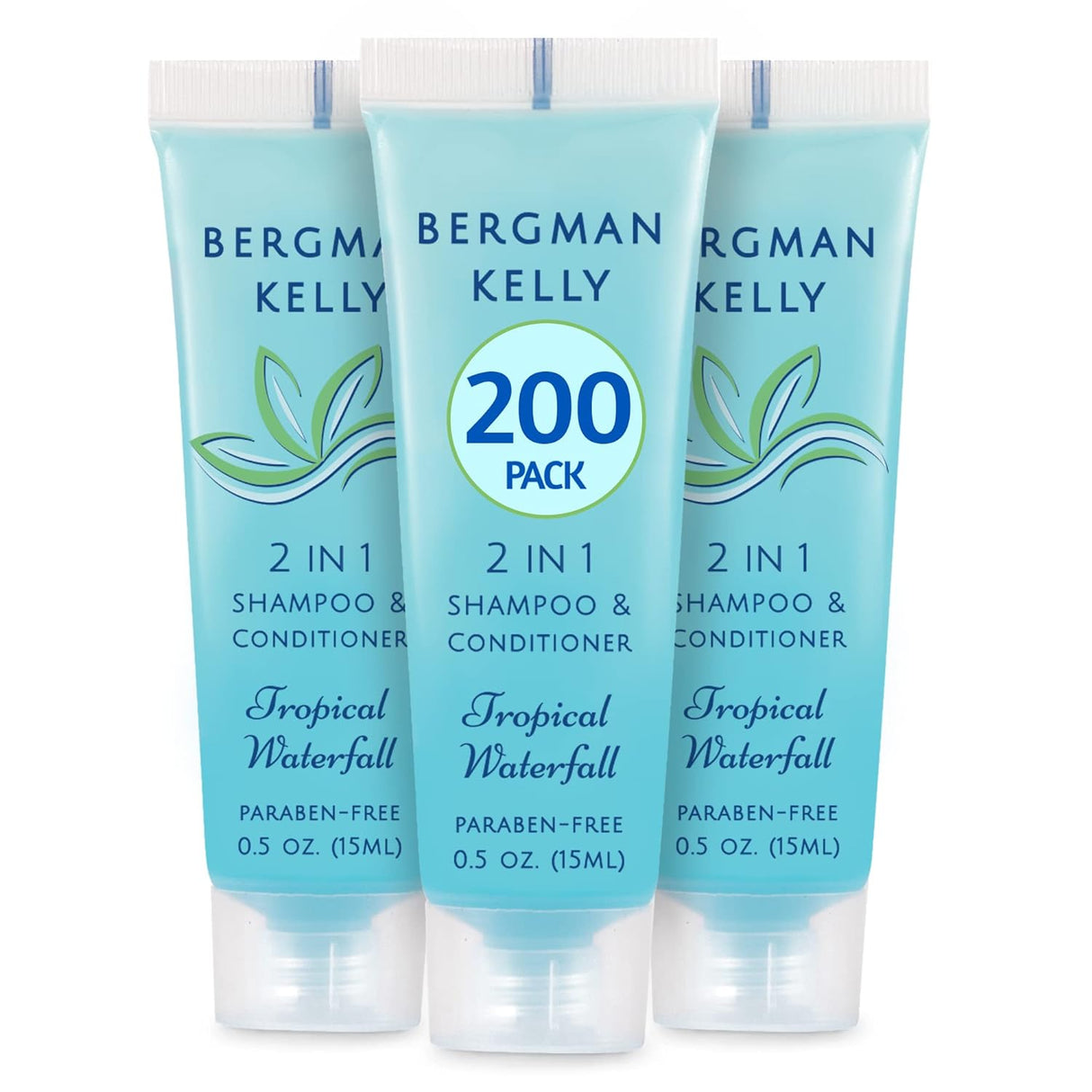 BERGMAN KELLY Champú y acondicionador de tamaño de viaje