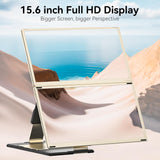 Monitor Portátil 15.6 FHD 1080P USB-C, Extensor de Pantalla