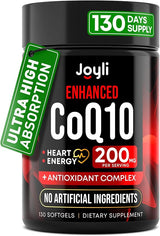 Suplemento CoQ10 200mg - Salud Cardiaca y Energía .