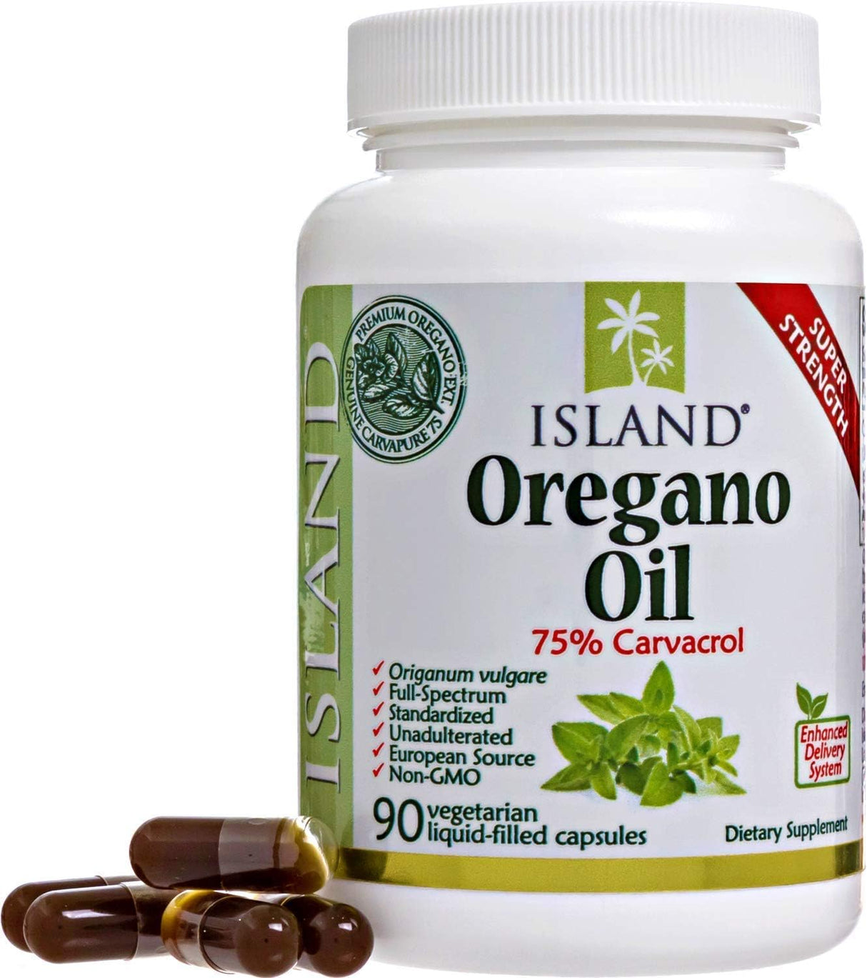 Cápsulas Aceite de Orégano Orgánico de España Super-Fuerza