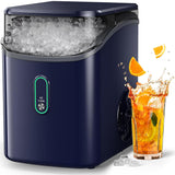 Máquina de Hielo Silonn, Hielo en Pebbles, 33lbs/24H, Auto-Limpieza