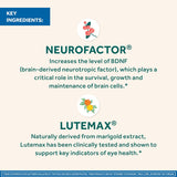 Suplemento cerebral + ocular para memoria con luteína 30 cap