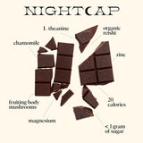 Alice Mushrooms Nightcap Chocolates de hongos |