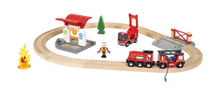 Conjunto de bombero de rescate BRIO