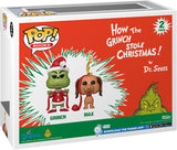 Funko Pop! Libros: El Grinch y Max, Paquete de 2 Figuras