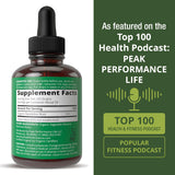Extracto de raíz de diente de león, orgánico, vegano, líquido, 60 ml