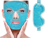 Máscara facial de hielo refrescante  paquete caliente/frío