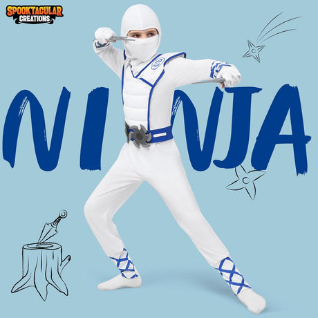 Disfraz de Ninja para Niños Spooktacular Creations Accesorios
