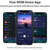 Amplificador WiFi WiiM: Multiroom, AirPlay, Chromecast, HDMI