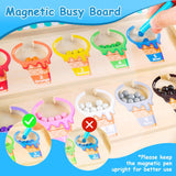 Juguete Magnético Montessori para Niños de 2 a 4 Años, Modelo Maze