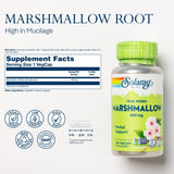 Suplemento SOLARAY Raíz de malvavisco 480 mg  saludable 100u