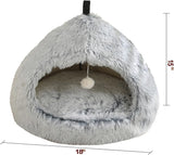 Cueva para Gatos, Marca Desconocida, Suave y Antideslizante, 18”×18”
