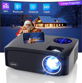 Proyector AILESSOM 1080P 20000LM 5G WiFi Bluetooth, 450