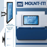 Soporte de esquina para TV de movimiento completo con VESA