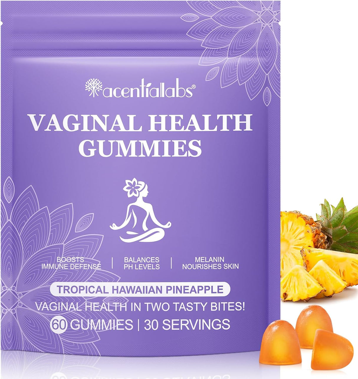 Vital Vaginal Probiotics Gummies, Salud Femenina, 60 unidades