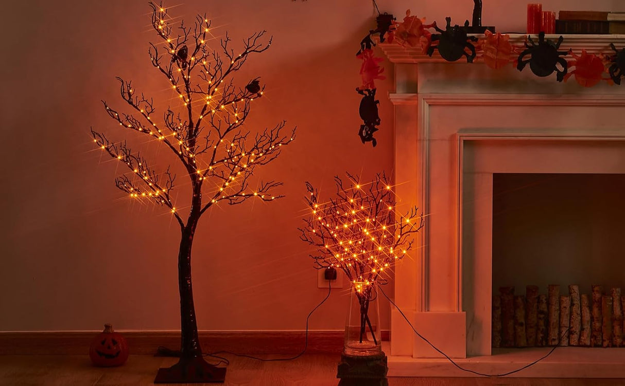 Árbol Halloween Birchlitland con 150 luces, modelo 4TF