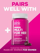 PINK Gomitas de 10 mg Potencia máxima Veganas sin OMG  bayas