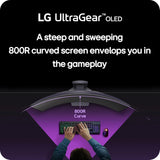 Monitor Gaming Curvo 34 LG Ultragear WQHD 240Hz 34GS95QE