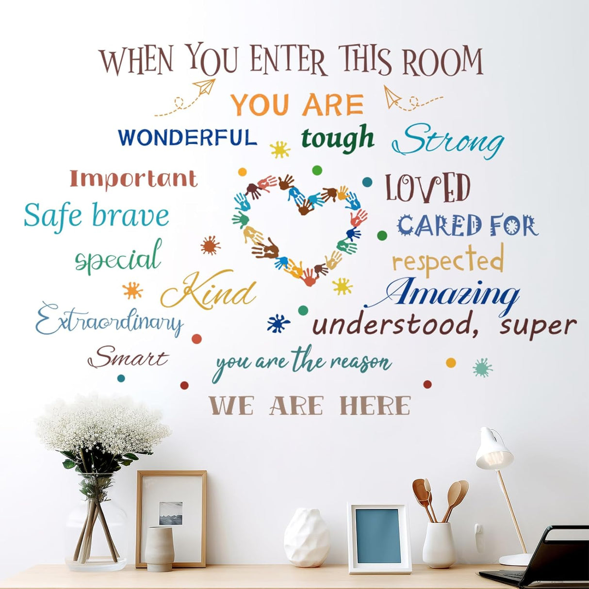 Vinilos de Pared Motivacionales LM93233 Decoración Removible