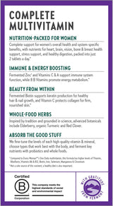 MULTIVITAMINA AVANZADA PARA MUJERES