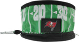 Conjunto de cuencos para perros Tampa Bay Buccaneers, portátil.