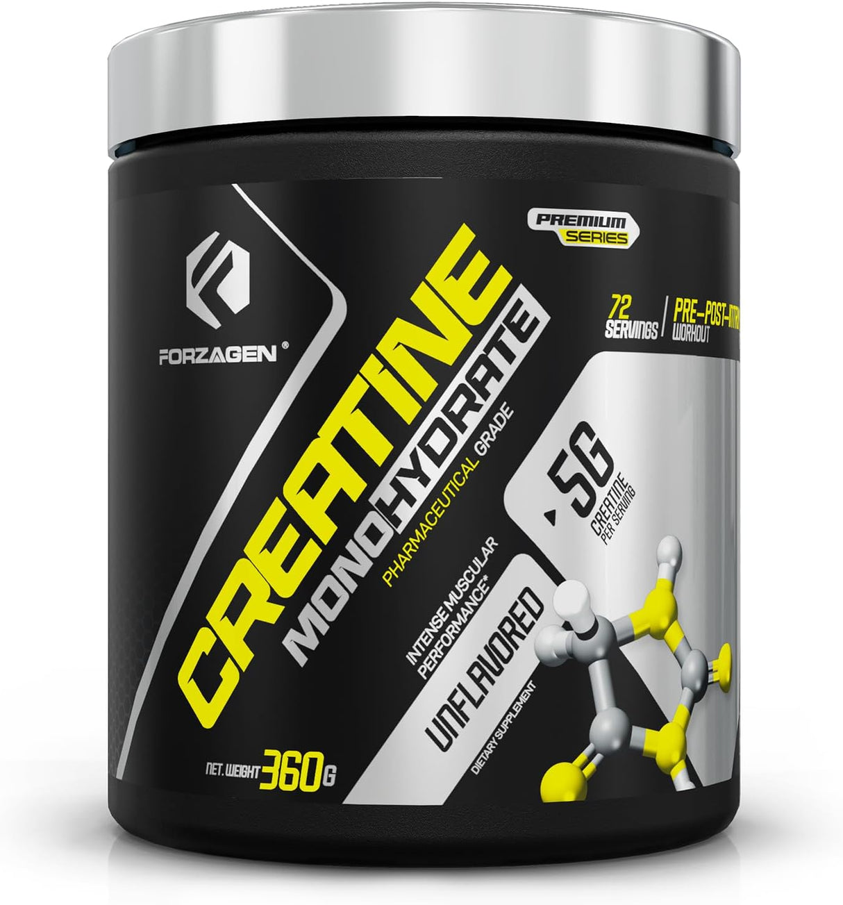 Forzagen Creatina Monohidratada Micronizada 72 Servings