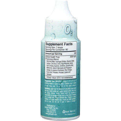 Suplementos Oxygen Elements Max  1 oz aumenta la resistencia