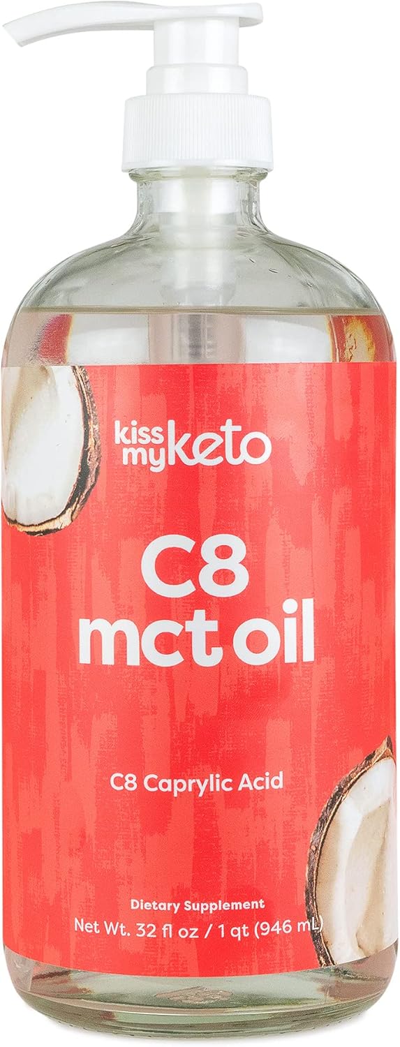 Suplementos Alimenticios  de Aceite puro C8 MCT de 32 oz