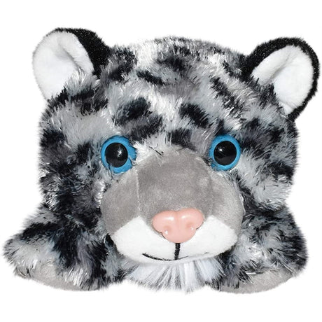 Peluche de leopardo de nieve, regalos para niños, 7 pulgadas