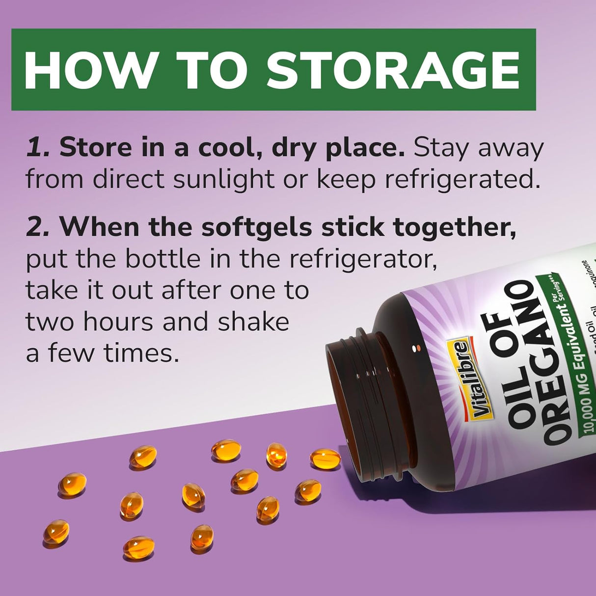 Aceite de Orégano 10000mg con Semilla Negra, 60 cápsulas