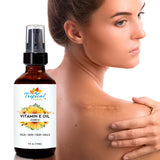 Aceite de Vitamina E Orgánico 100% Natural para Piel y Cabello